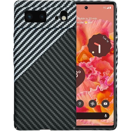 Techsuit - Carbonite FiberShell - Google Pixel 6 - Stealth Gray