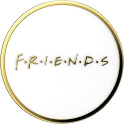 POPSOCKET PopGrip Enamel Friends Noir