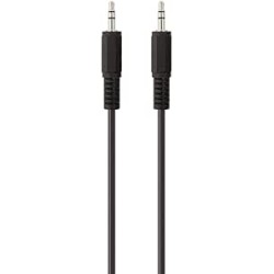 Belkin - Câble Audio Jack 3,5mm, M/M - 1M - Noir