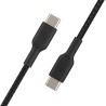 Belkin - Câble Tressé USB-C vers USB-C 1m Noir