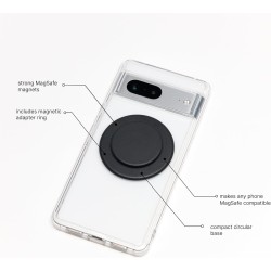 PopSockets - PopGrip MagSafe Black
