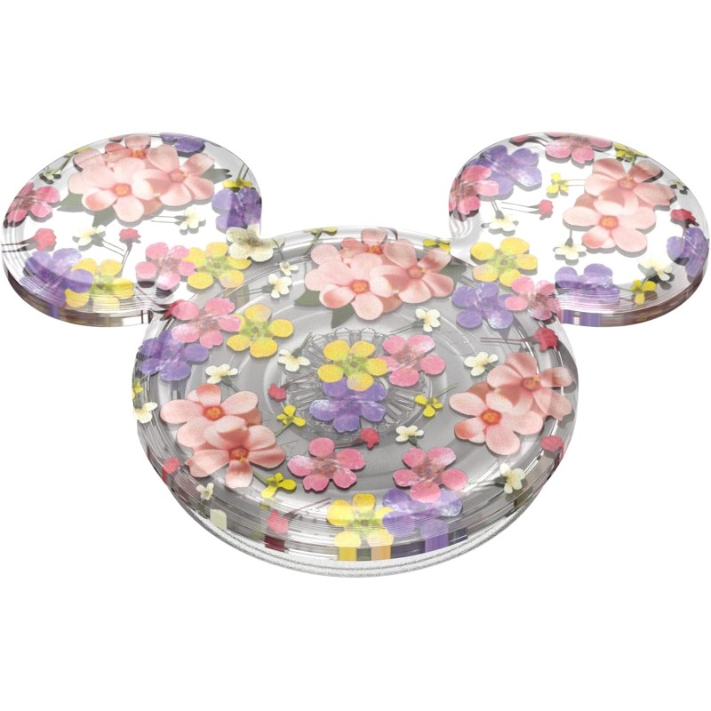 PopSockets - PopGrip Earridescent Mickey Cascading Flowers