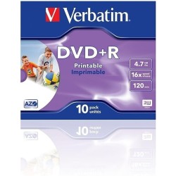 Verbatim DVD+R AZO 4.7GB 16X WIDE