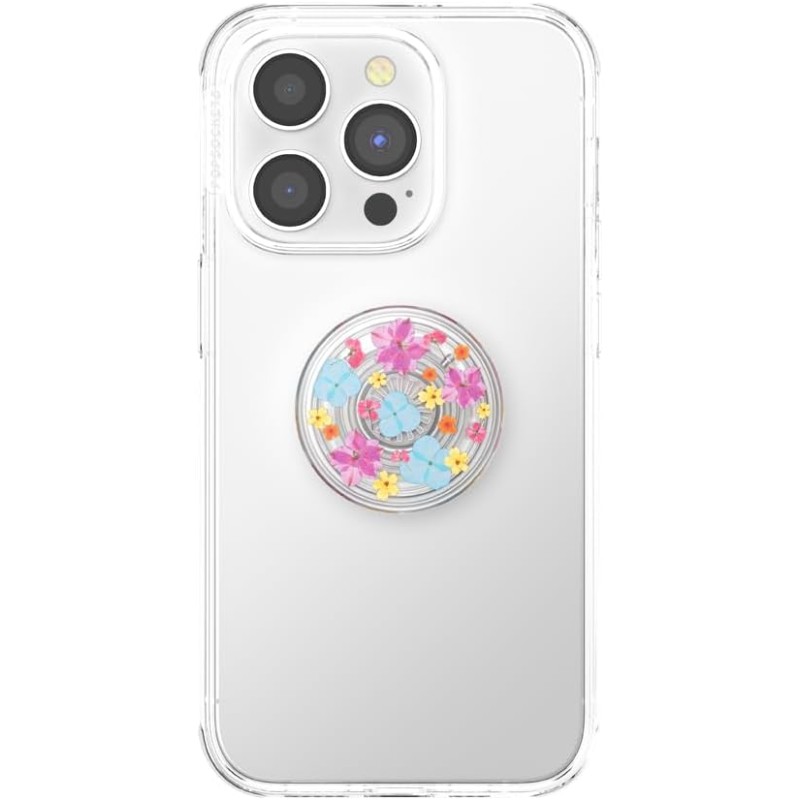 PopGrip - Delicate Floral Translucent