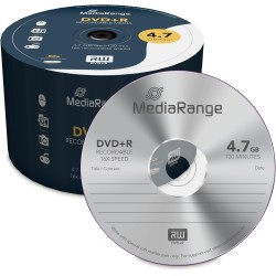 MediaRange DVD+R 4.7GB I 120min, 16x speed,