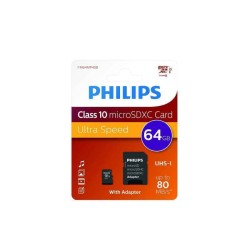 Philips MicroSDXC 64Go CL10 80mb/s UHS-I