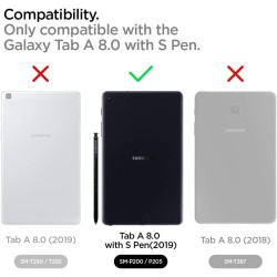 Spigen Rugged Armor Coque pour Samsung Galaxy Tab A 8.0