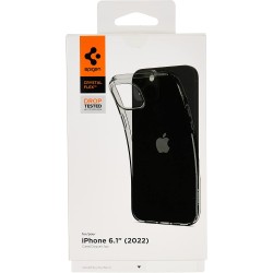 Spigen ACS04678 Coque pour iPhone 14/iPhone 13 Transparent