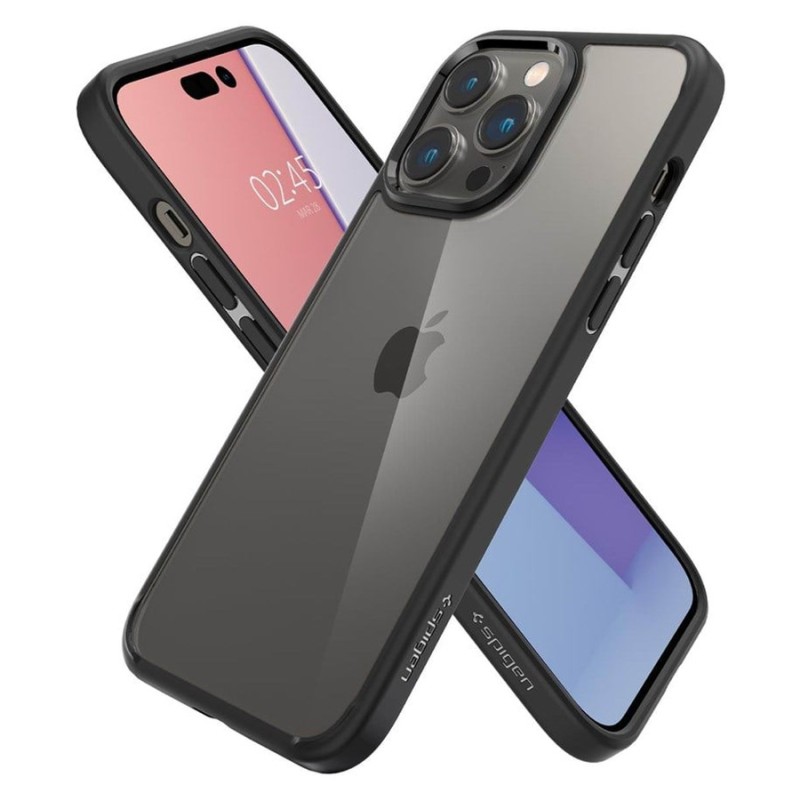 Spigen iPhone 14 Pro Crystal ULTRA Hybrid Matte Black 2022