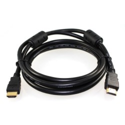 Reekin HDMI Câble - 1,0 Mètre - FERRITE FULL HD (High Speed with Ethernet)