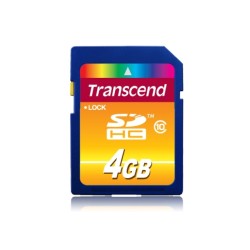 Transcend SD Card 4GB SDHC Class10 TS4GSDHC10