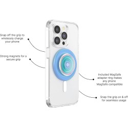 Popsockets - MagSafe - Opalescent Blue
