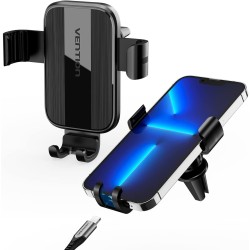 Support de téléphone de voiture à fixation automatique avec pince bec de canard,