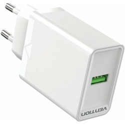 Chargeur mural USB 1 port (18 W) Prise UE Blanc