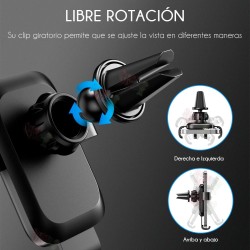 Support de téléphone de voiture à fixation automatique avec pince bec de canard,
