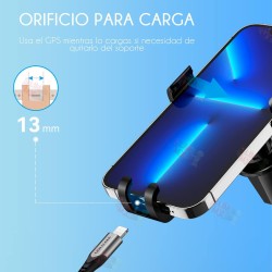 Support de téléphone de voiture à fixation automatique avec pince bec de canard,