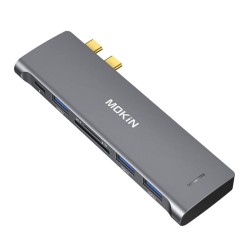 MOKIN - HUB 6 en 2 USB-C pour MacBook