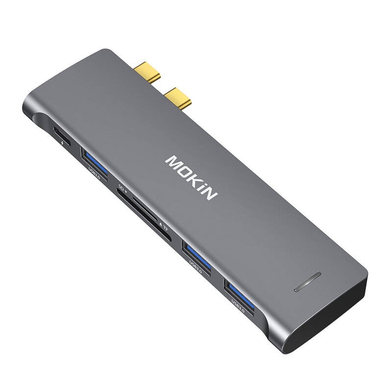 MOKIN - HUB 6 en 2 USB-C pour MacBook MOKIN - HUB 6 en 2 USB-C pour MacBook