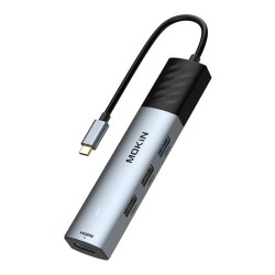 MOKIN - HUB 5 en 1 USB-C PD 3.0 100 W